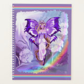 Paarse Sun Fairy Planner (Voorkant)