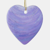 Paarse Sun Keramisch Ornament (Rechts)