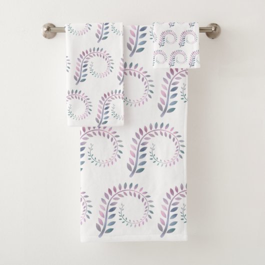 PAARSE TAK BADKAMER HANDDOEK SET (Insitu)