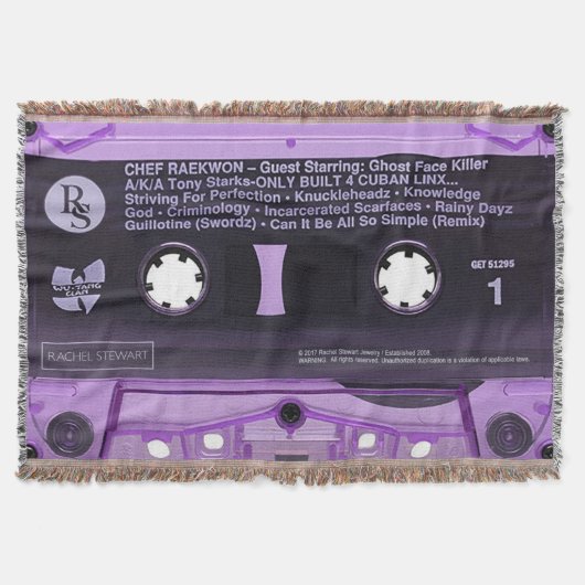 Paarse tape deken (Voorkant)