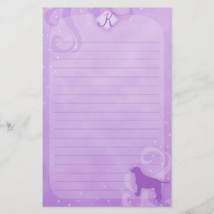 Paarse tapijserieën briefpapier