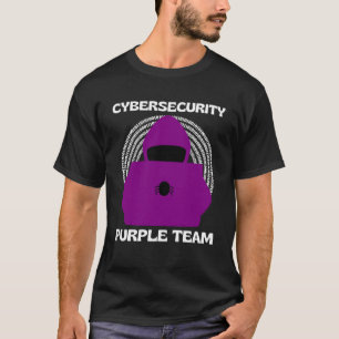 Paarse Team Cybersecurity Ethische Hacking Cyber S T-shirt