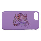 Paarse telefooncel voor dragon Case-Mate iPhone case (Achterkant (Horizontaal))