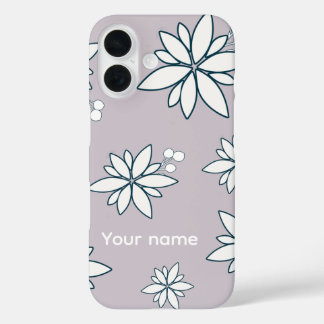 paarse telefoonhoes iPhone 16 hoesje