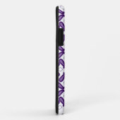 paarse, textiel, organisme, violet, kunst, lettert Case-Mate iPhone case (Achterkant/rechts)