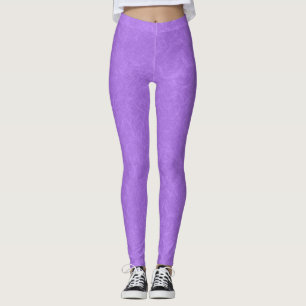 Paarse textuur oppervlak met wervelend patroon leggings