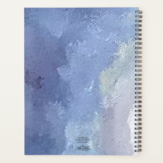 Paarse Thai Buddha Planner (Achterkant)