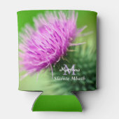 Paarse Thistle Koelbox Blikjeskoeler (Achterkant)