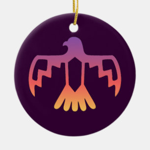 Paarse Thunderbird Ornament