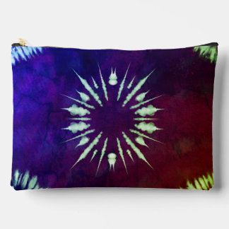 Paarse Tie Dye Groot Etui
