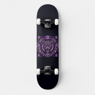 Paarse tijger skateboard