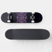 Paarse tijger skateboard (Horizontaal)