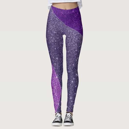 Paarse tint leggings