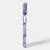 Paarse Toile de Fleur Case-Mate iPhone Case (Achterkant / Rechts)