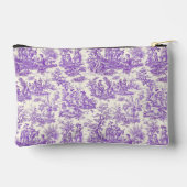  paarse Toile de Jouy afgedrukt Etui (Achterkant)