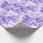 paarse toile de joy cadeaupapier (Hoek)