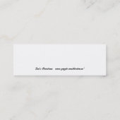 Paarse triplets Visitekaartjes (Achterkant)