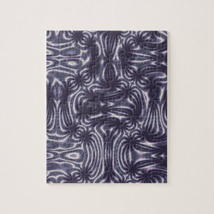 Paarse tuin legpuzzel