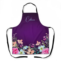 Paarse tuinbloemen
