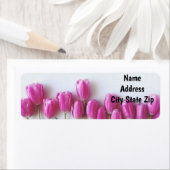 **PAARSE TULIPS** ADRESETIKET ETIKET (Insitu)