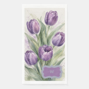 Paarse Tulp Servet