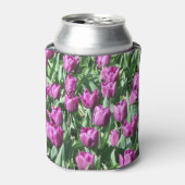  Paarse Tulpen Blikjeskoeler (Blikje Voorkant)