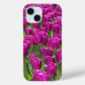 Paarse Tulpen Case-Mate iPhone Case (Achterkant)