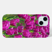 Paarse Tulpen Case-Mate iPhone Case (Achterkant (horizontaal))