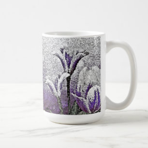 Paarse Tulpen - Mok voor schilderijen