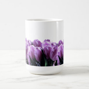 Paarse tulpen Mokken