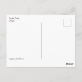 Paarse Tulpen, Oregon Briefkaart (Achterkant)