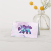 Paarse Turquoise Blauwe Dendrobium Orchidee Bruilo (Achterkant)