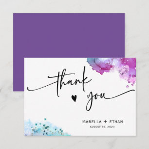 Paarse Turquoise Trouw 