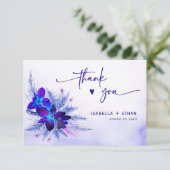 Paarse Turquoise Wedding (Staand voorkant)