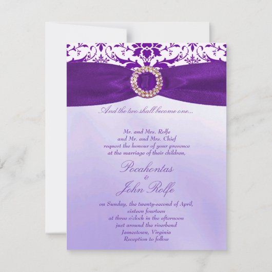 Paarse uitnodiging (Achterkant)