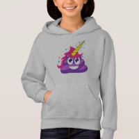 Paarse Unicorn Emoji Poop