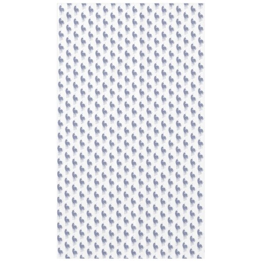 Paarse Unicorn Glitter Tafelkleed (Voorkant)