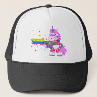 Paarse Unicorn - Pistool Trucker Pet