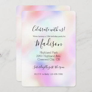 Paarse Unicorn-regenboog   Kaart