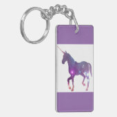 PAARSE UNICORN SLEUTELHANGER (Voorkant Links)