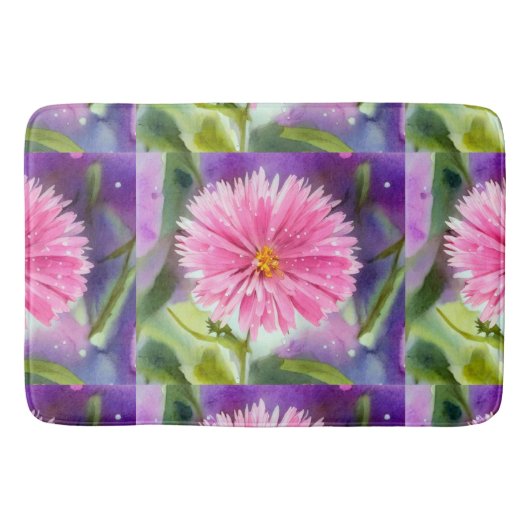 Paarse ventilator badmat (Voorkant)