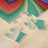 Paarse ventilator legpuzzel (Zijkant)