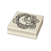 Paarse ventilator Mon Fairy Rubberstempel (Stempel)