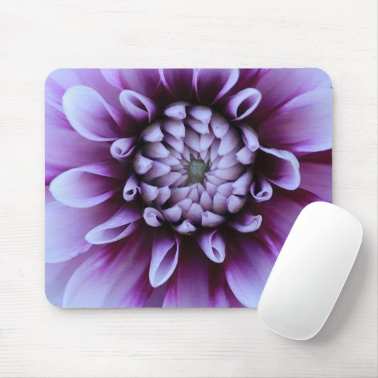 Paarse ventilator Mousepad Muismat (Met muis)