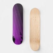 Paarse ventilator skateboard (Voorkant)
