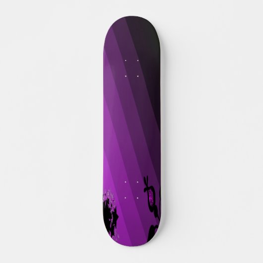 Paarse ventilator skateboard (Voorkant)
