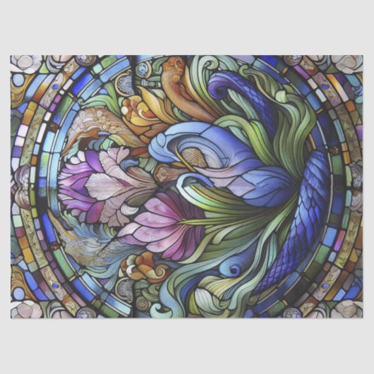 Paarse ventilator tissuepapier (Voorkant)