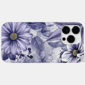 Paarse ventilatorbouquet Case-Mate iPhone case (Achterkant (horizontaal))