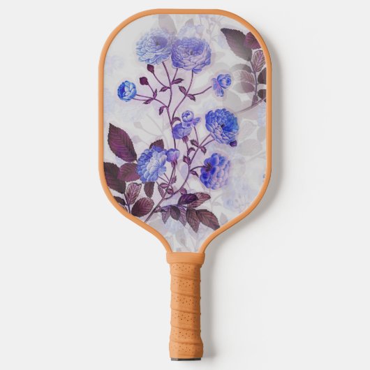 Paarse ventilatordruk Pickleball Paddle (Voorkant)