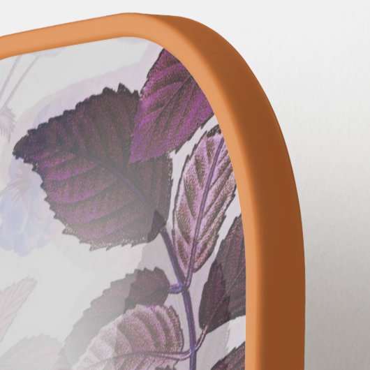  Paarse ventilatordruk Pickleball Paddle (Links Detail)